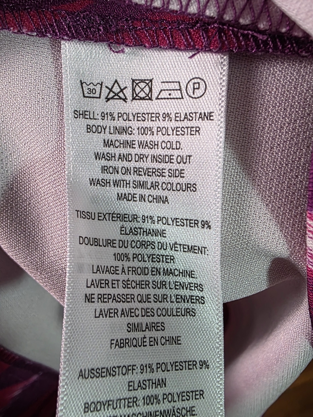French Connection Tropical Print Mini Dress Pink Purple Strappy‎ NWT - Picture 6 of 9